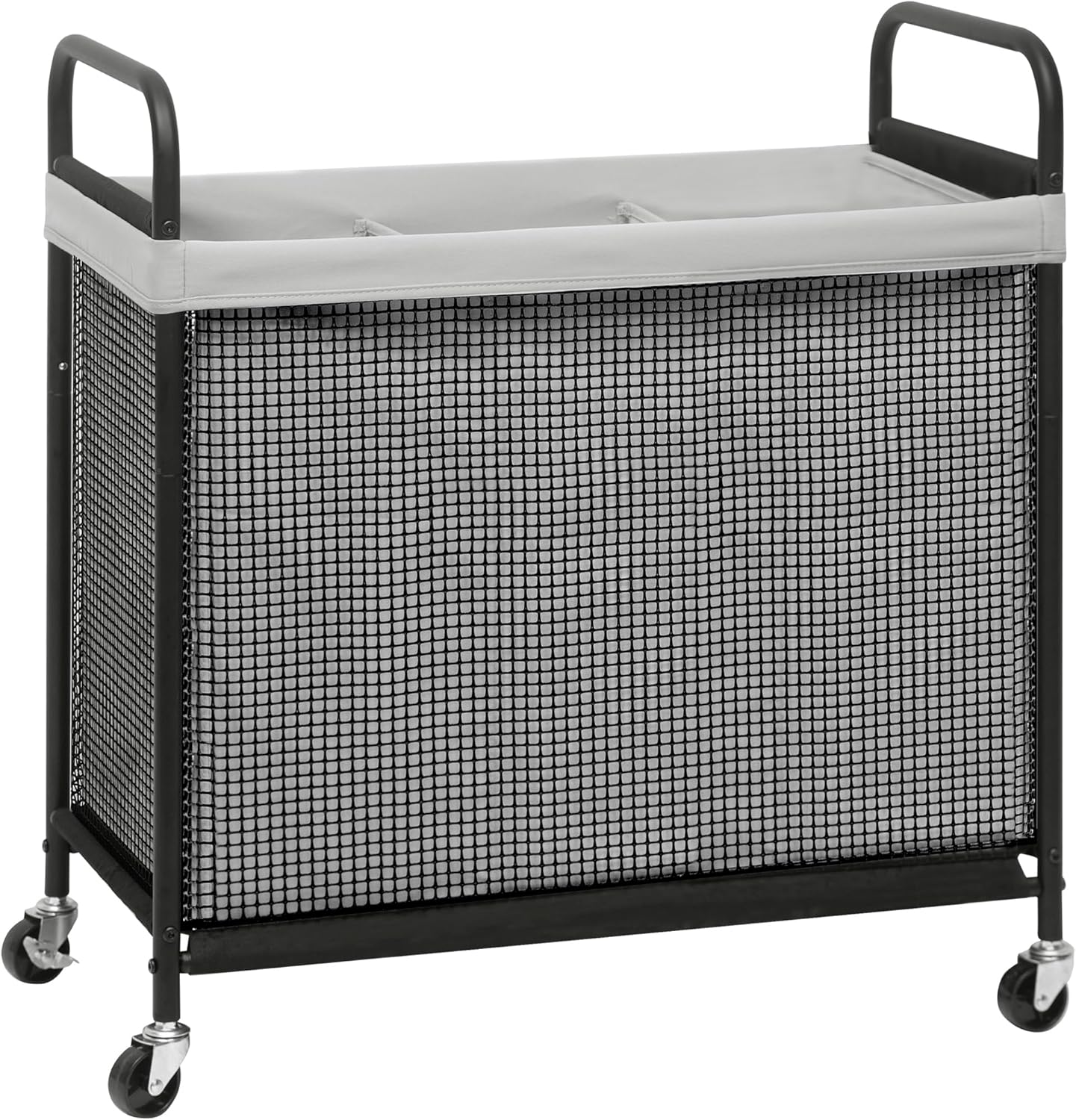 Rolling Laundry Hamper with Wheels for Easy Sorting and Storage