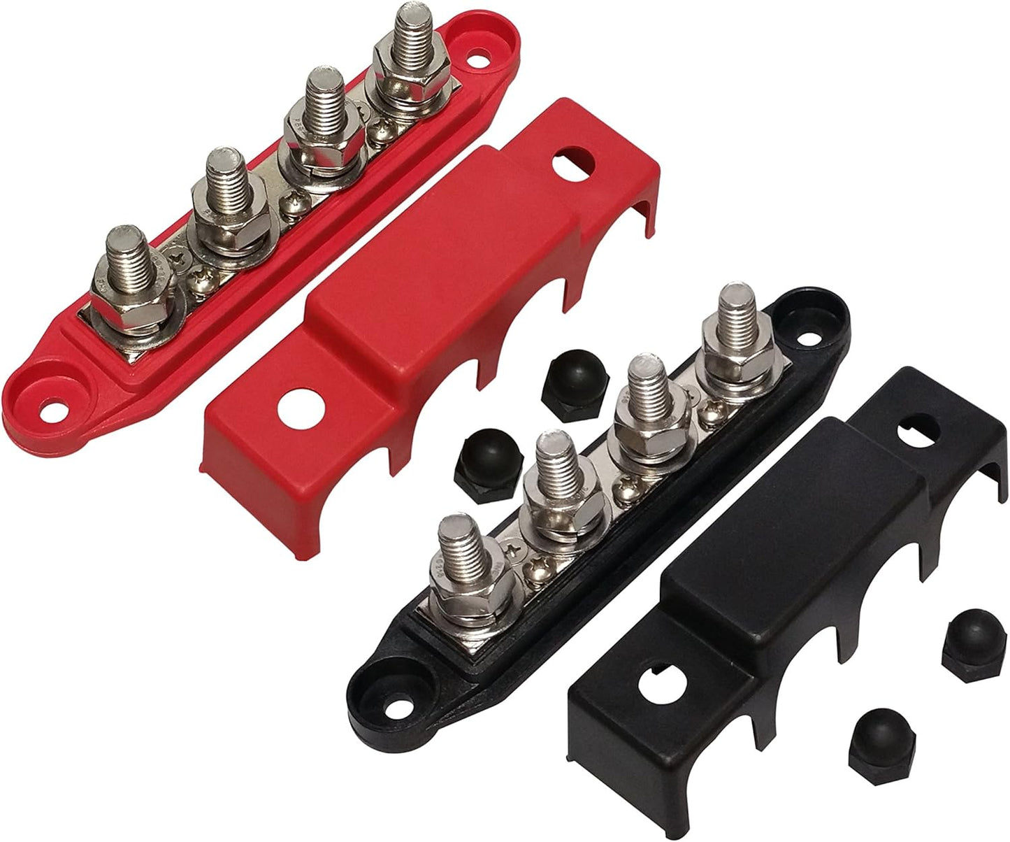 3/8in 4 Stud Bus BAR Power Distribution Block for Marine Use