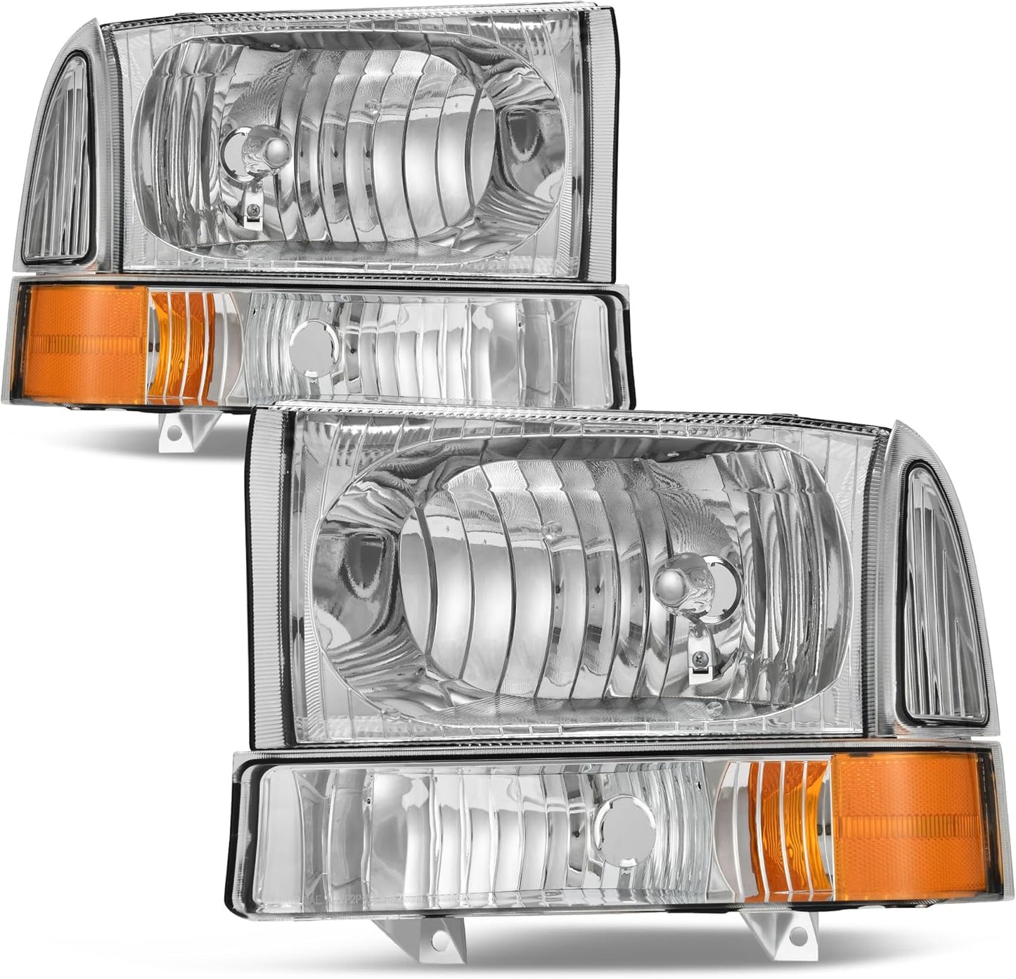 oEdRo Headlight Assembly for 1999-2004 Ford Super Duty Models