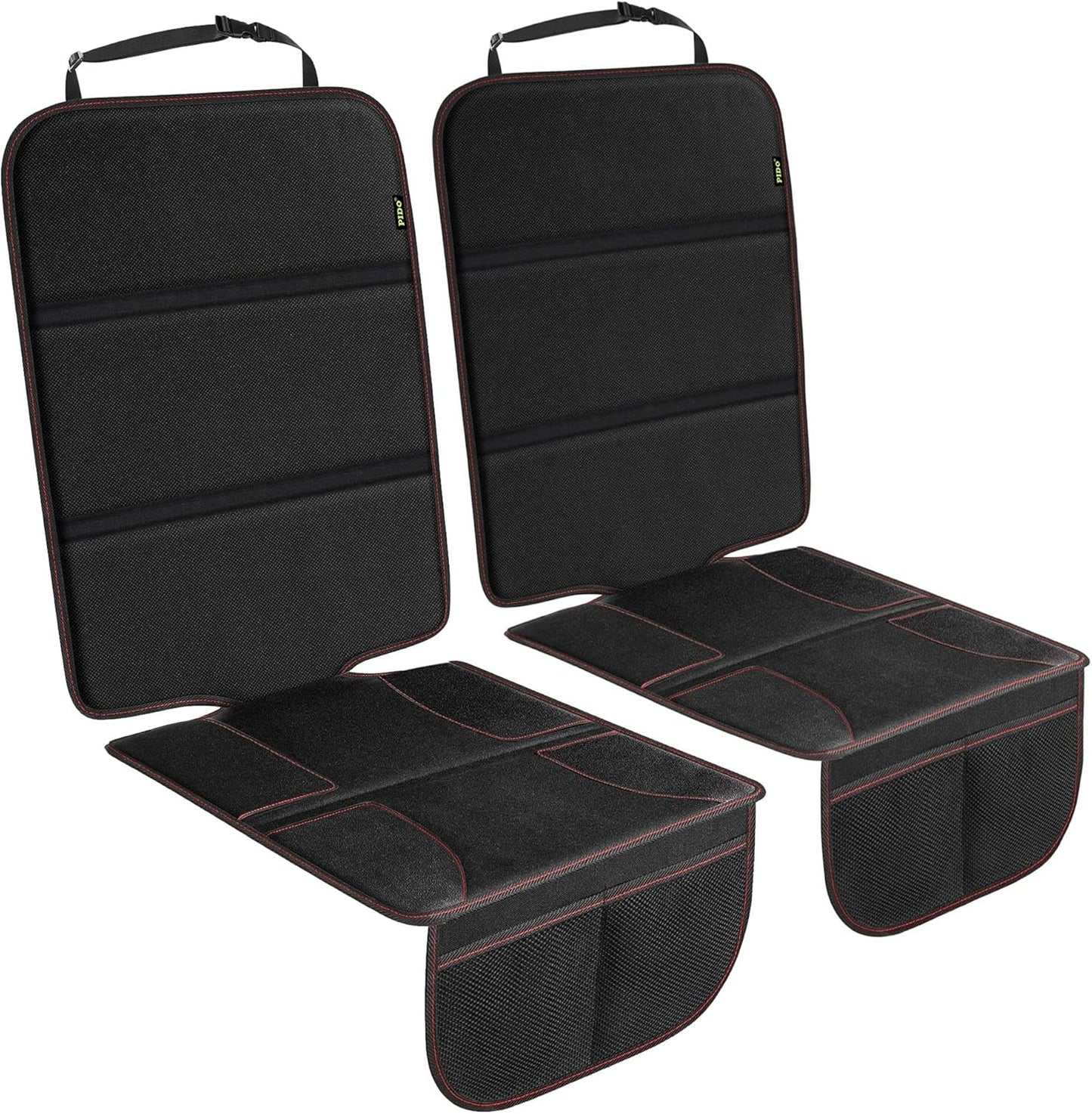 PIDO Car Seat Protector for Child Car Seat - 2 Pack with Padding