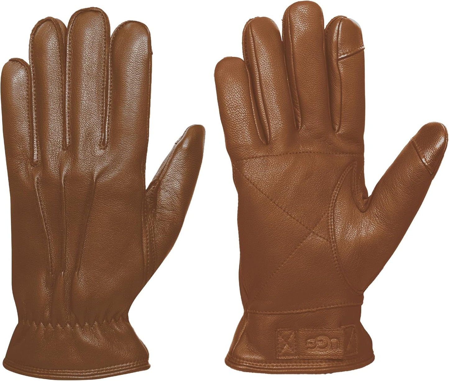 UGG Men's Premium Leather Gloves