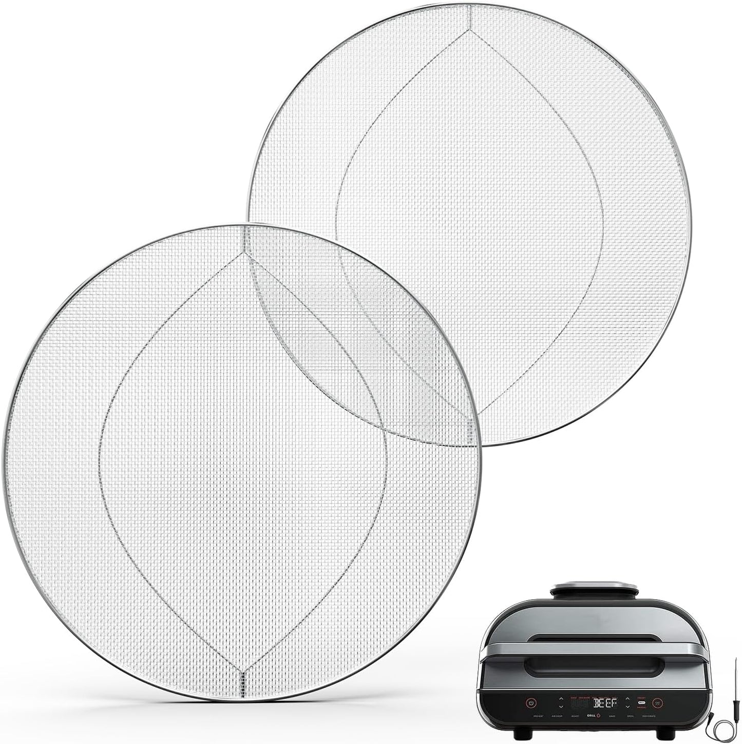 Ninja Foodi Smart XL Grill Splatter Shield x2