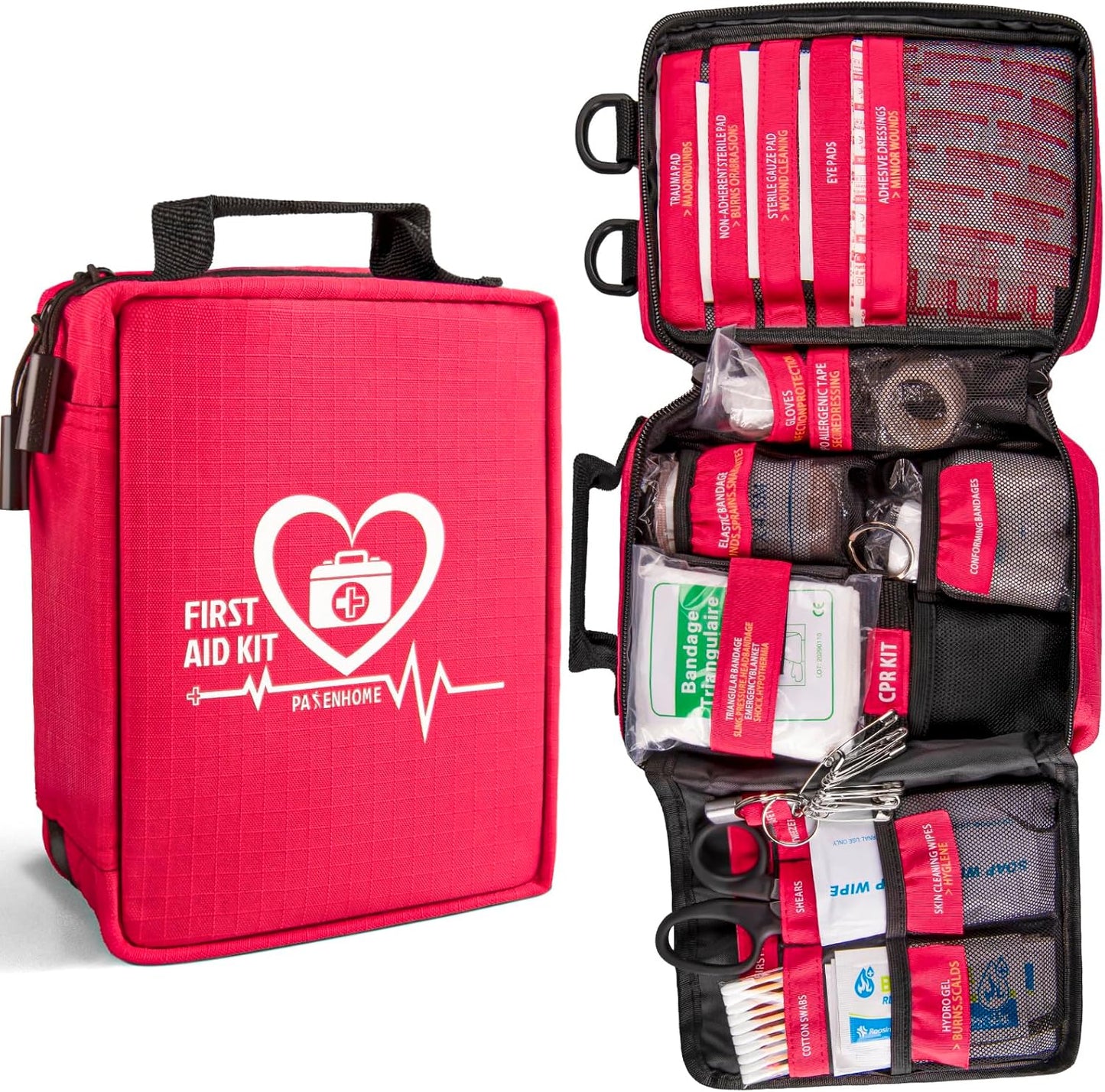 Compact Molle Trauma Kit by Pasenhome