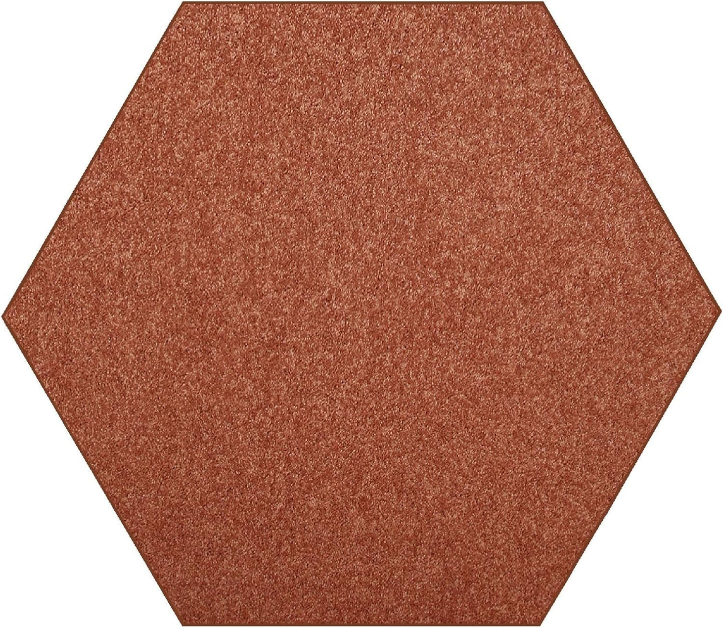 Pet Friendly Solid Color Area Rugs Rust - Perfect for Any Room