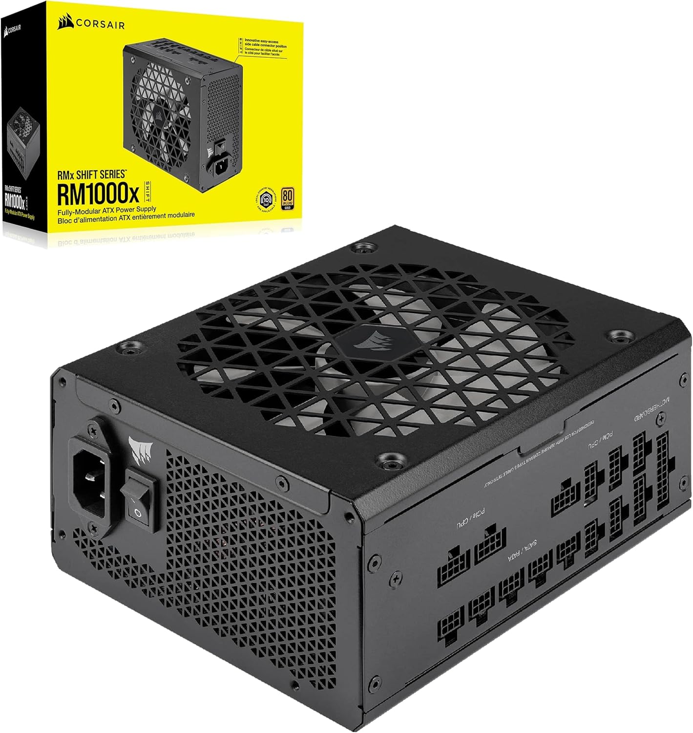 Corsair RM1000x Shift Fully Modular ATX Power Supply Review