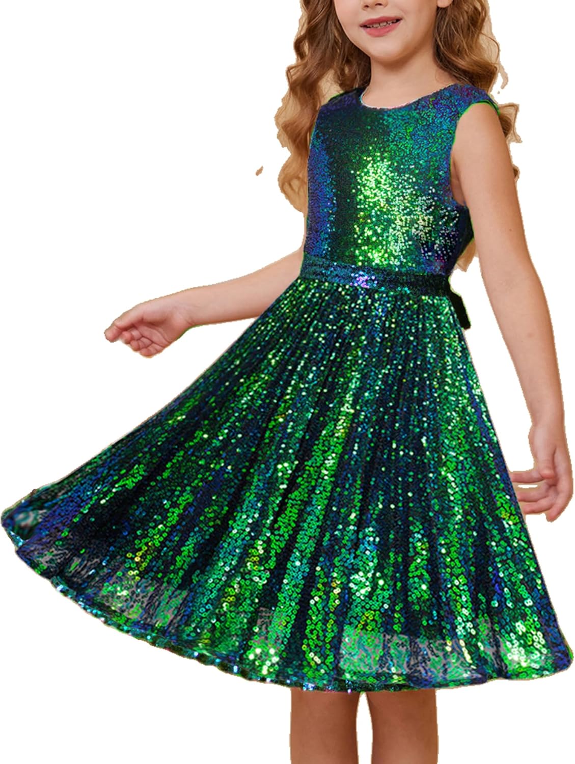 Girls Sequin Dress by GRACE KARIN for Parties and Formal Events