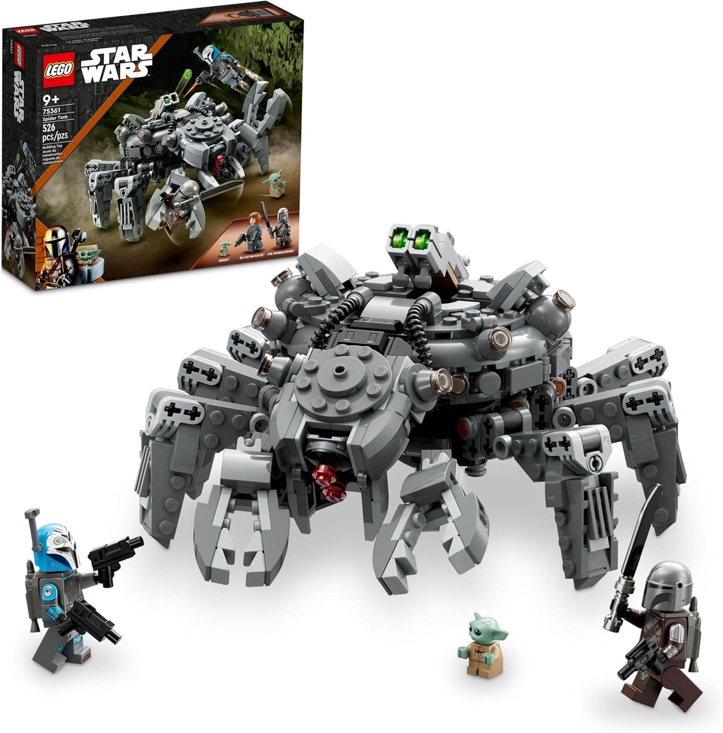 LEGO Star Wars Spider Tank Building Toy for Creative Play