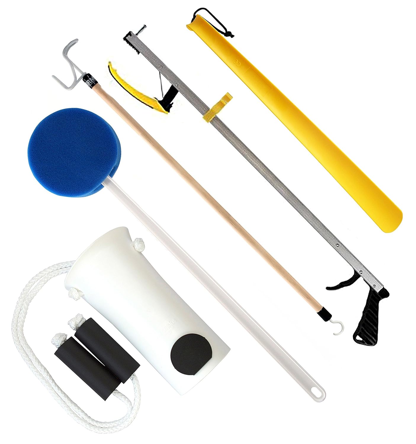 RMS Deluxe 5-Piece Hip Knee Replacement Kit for Easy Mobility