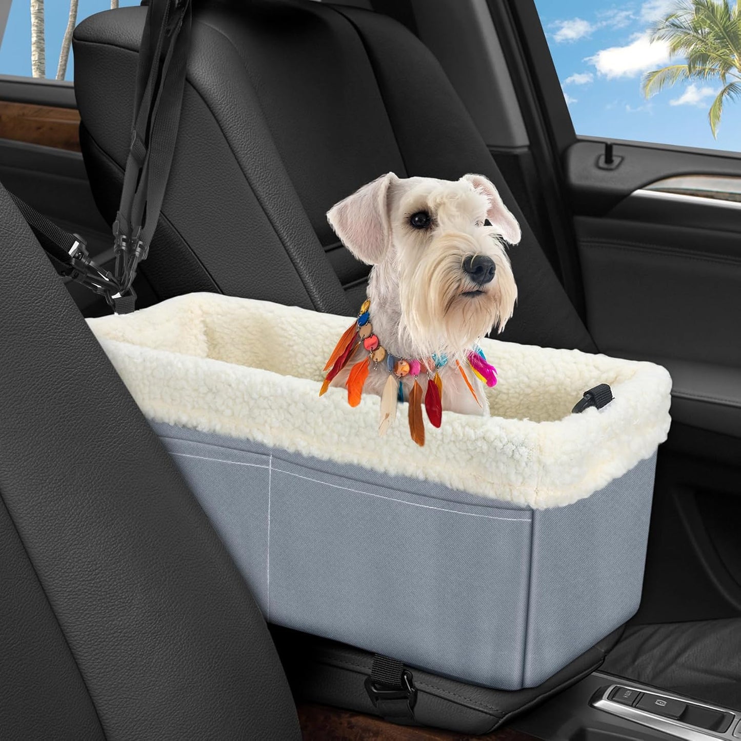 WENRENER Dog Car Seat: Secure & Stylish Travel Solution