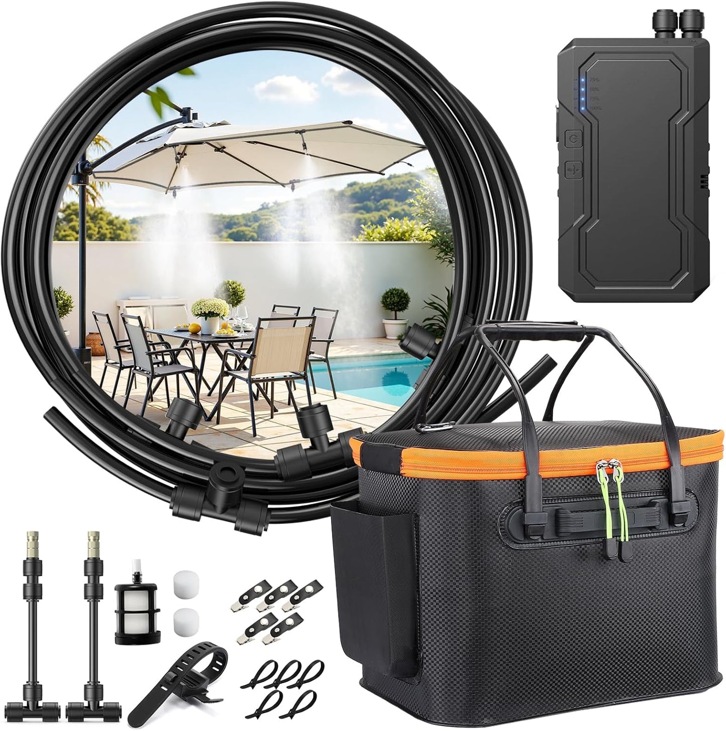 Portable Misting Systems for Outdoor Cooling - Summer Essentials