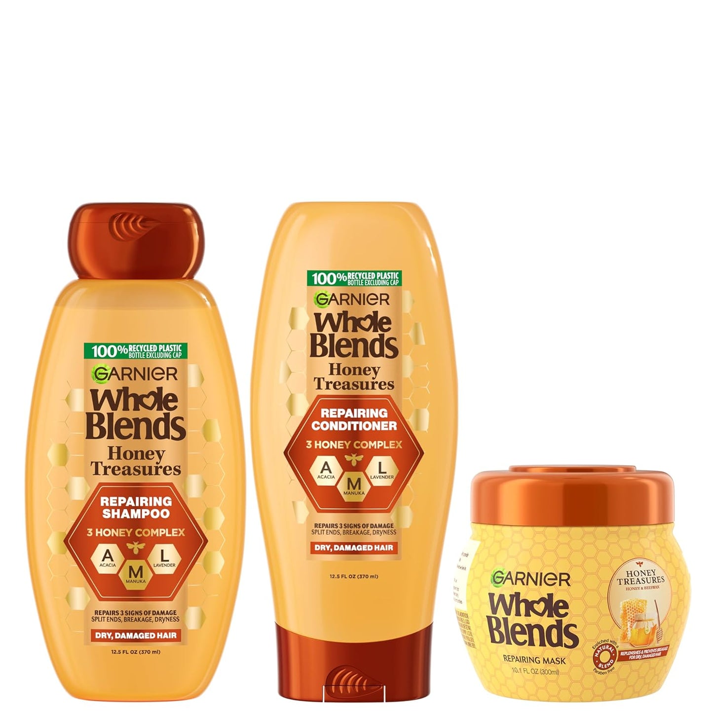 Garnier Honey Treasures Repair Set - Revive Dry Hair