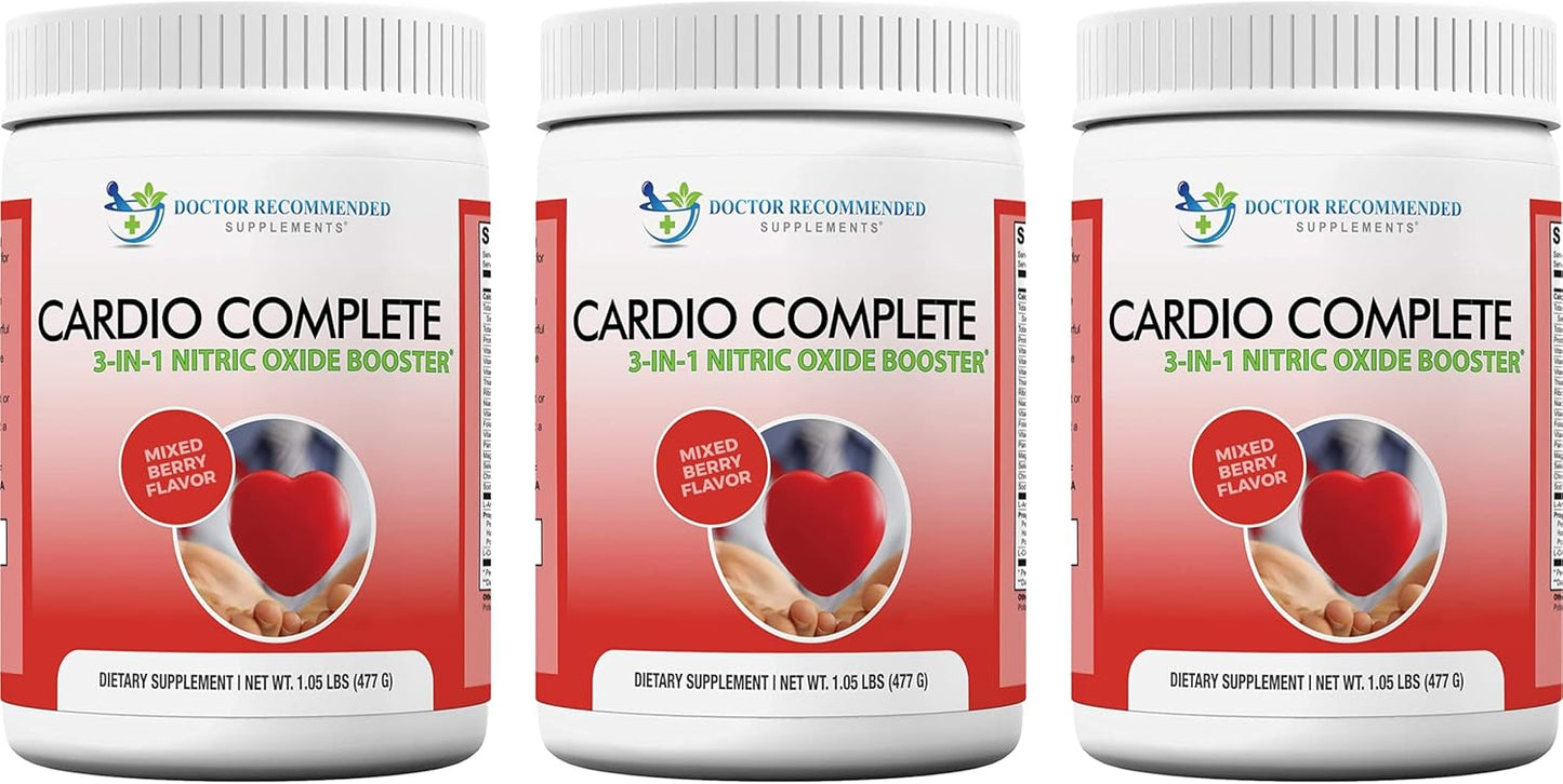 Cardio Complete Heart Health Support Powder for Nitric Oxide Boost