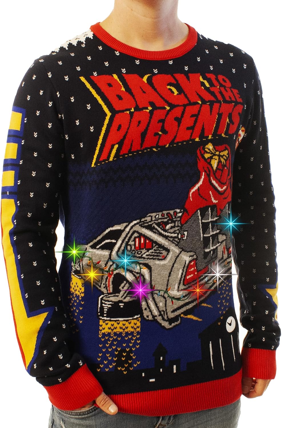 Ugly Christmas Sweater for Men and Women - Funny Santa Design