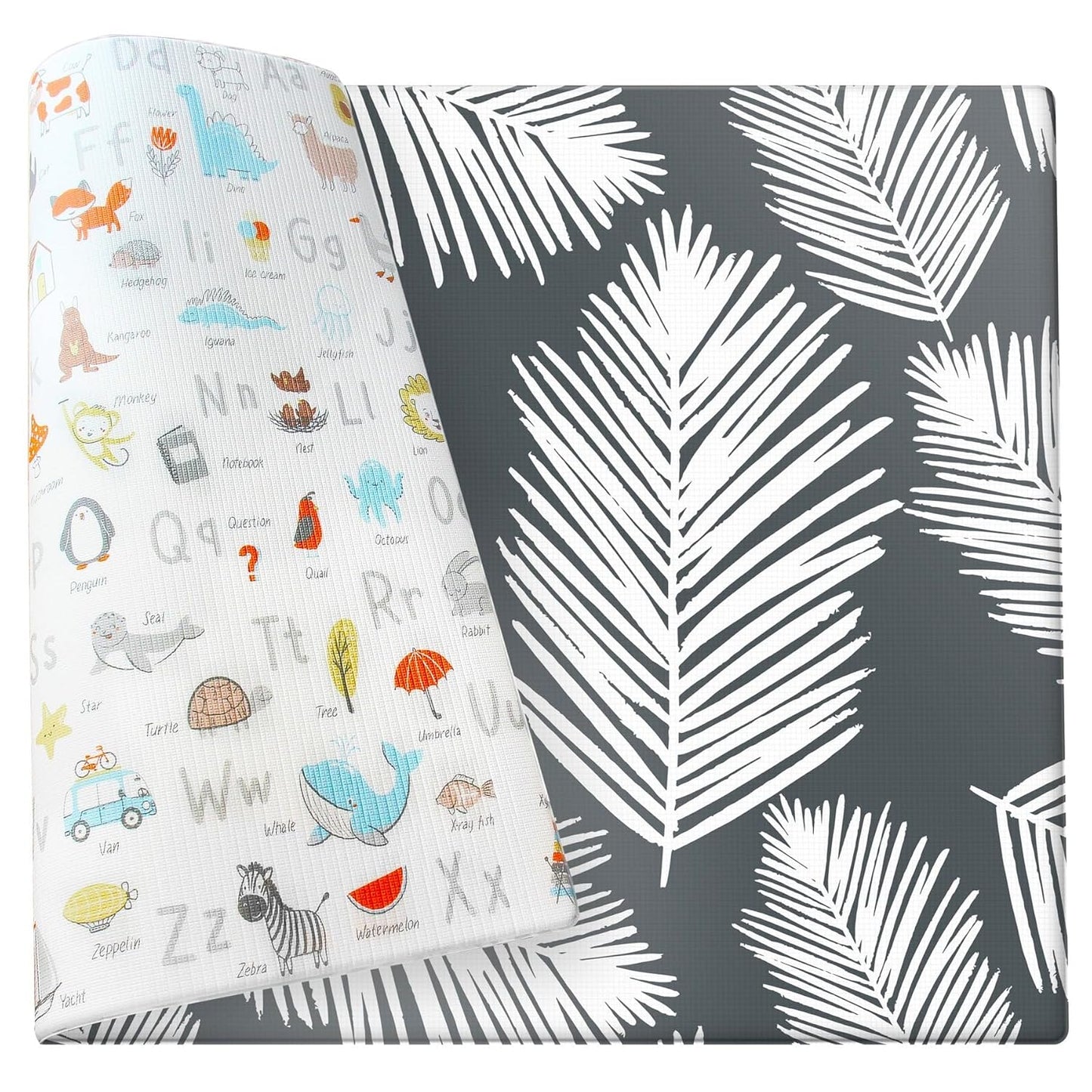 Cushmat Stylish Reversible Foam Play Mat for Infants & Kids