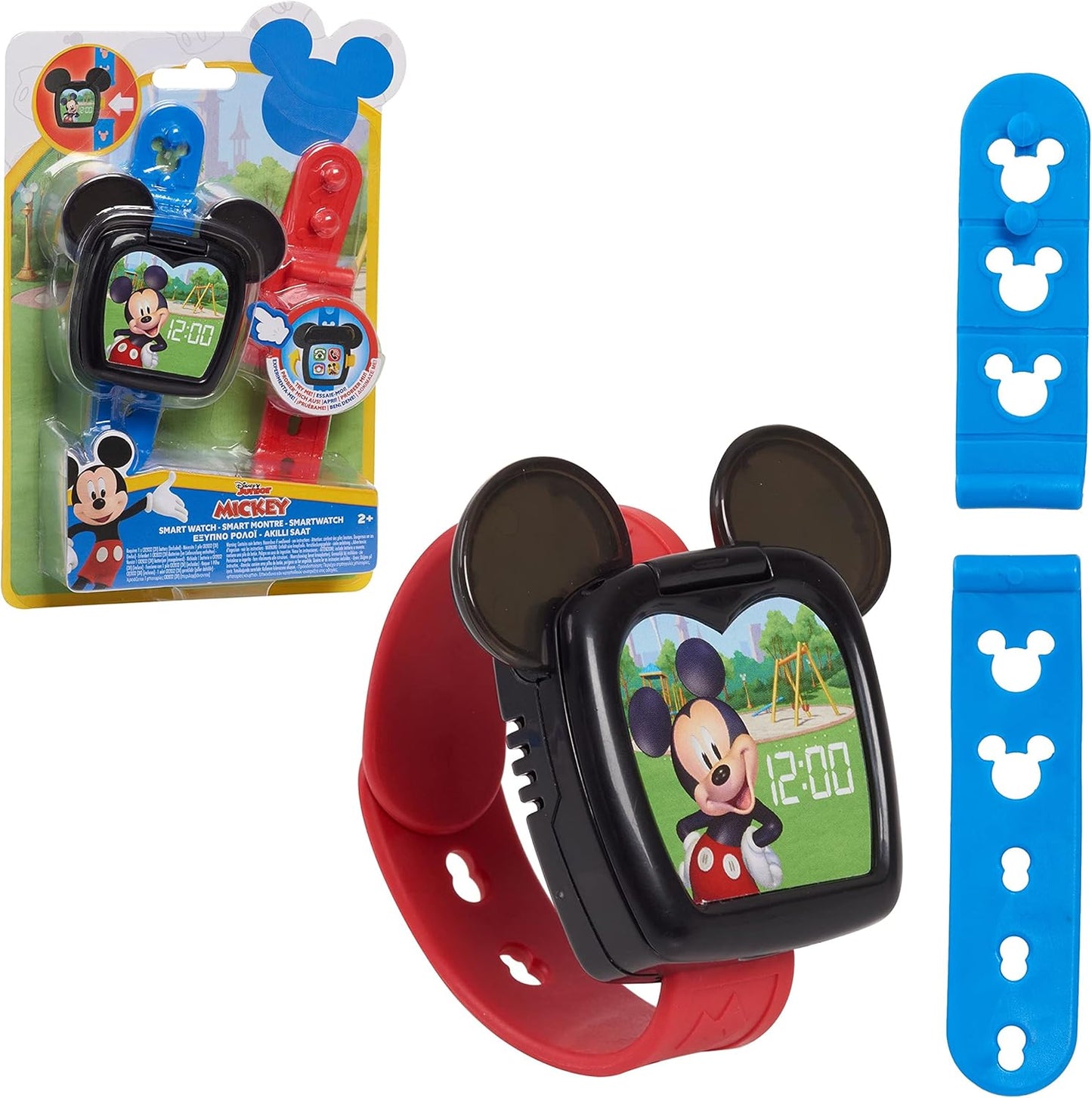 Disney Junior Mickey Funhouse Toy Watch - Lights & Sounds!