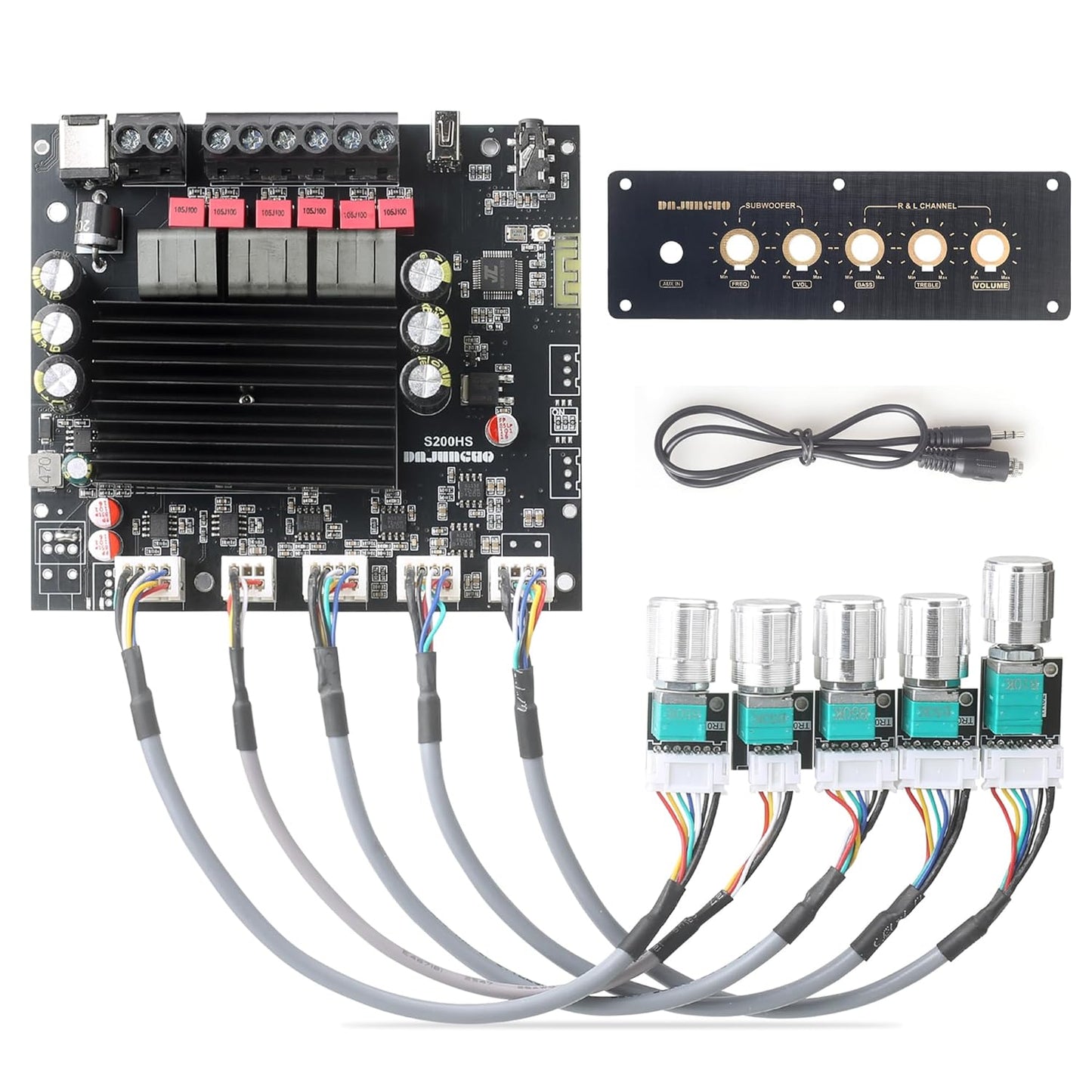 100W2+200W Subwoofer Power Amp Module