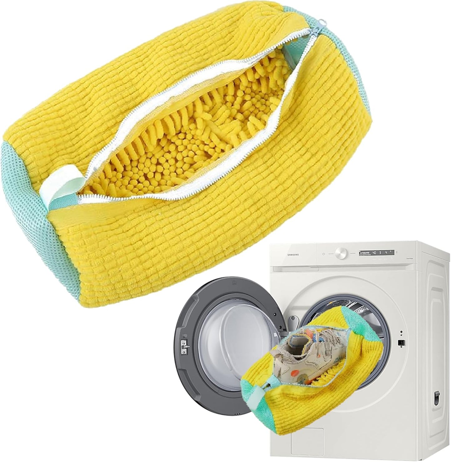 Reusable Shoe Washing Bag - Clean Shoes Easily!
