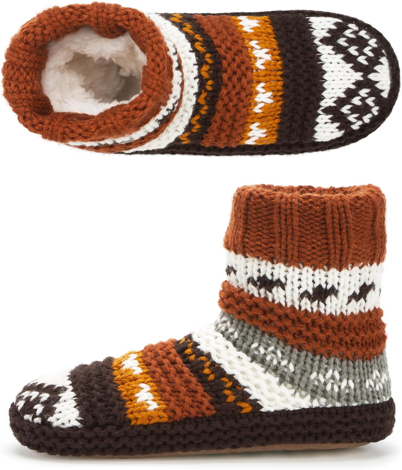 Warm Slipper Socks for Women - Cozy Winter Fuzzy House Shoes