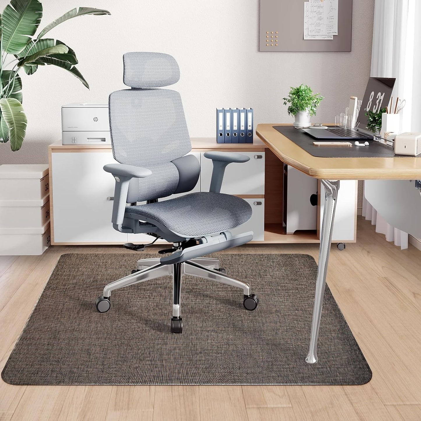 Sycoodeal Office Chair Mat for Hardwood & Tile Floor, 36in x 48in