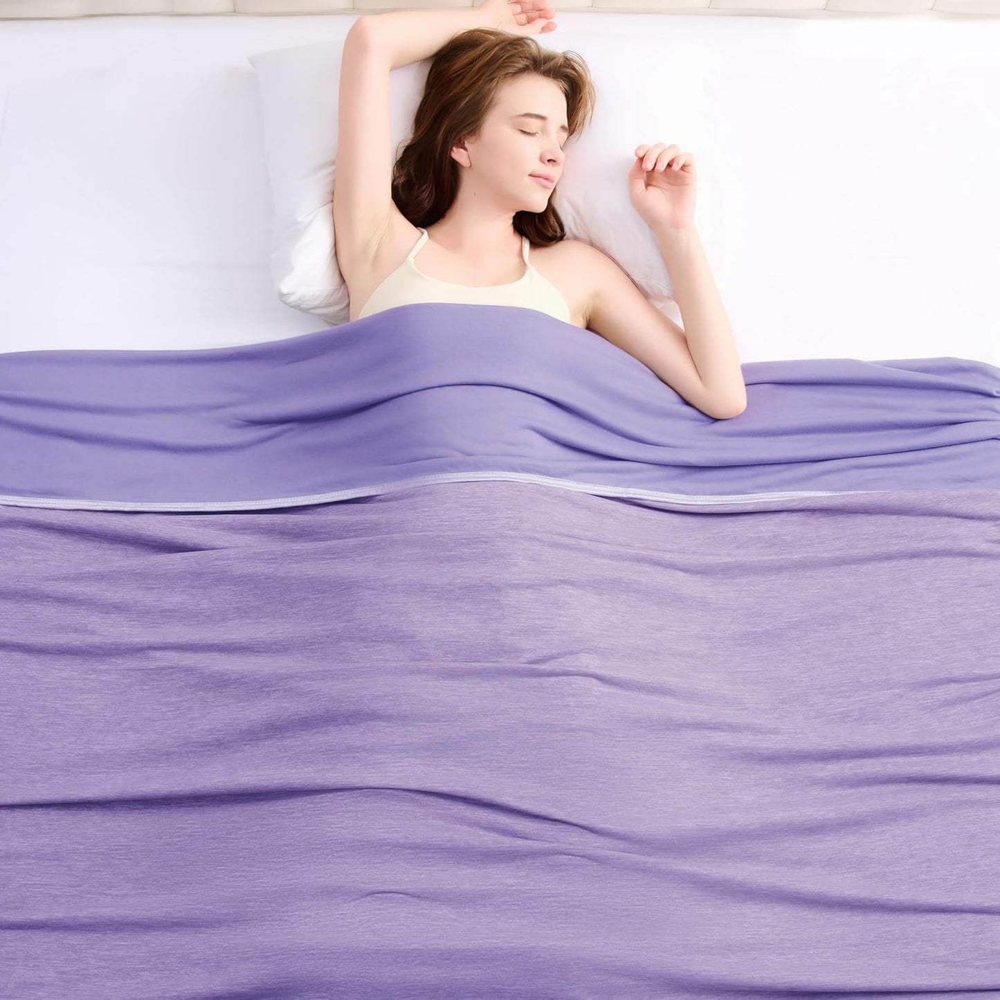 Topcee Cooling Blanket for Night Sweats - Ultra-Cool Comfort