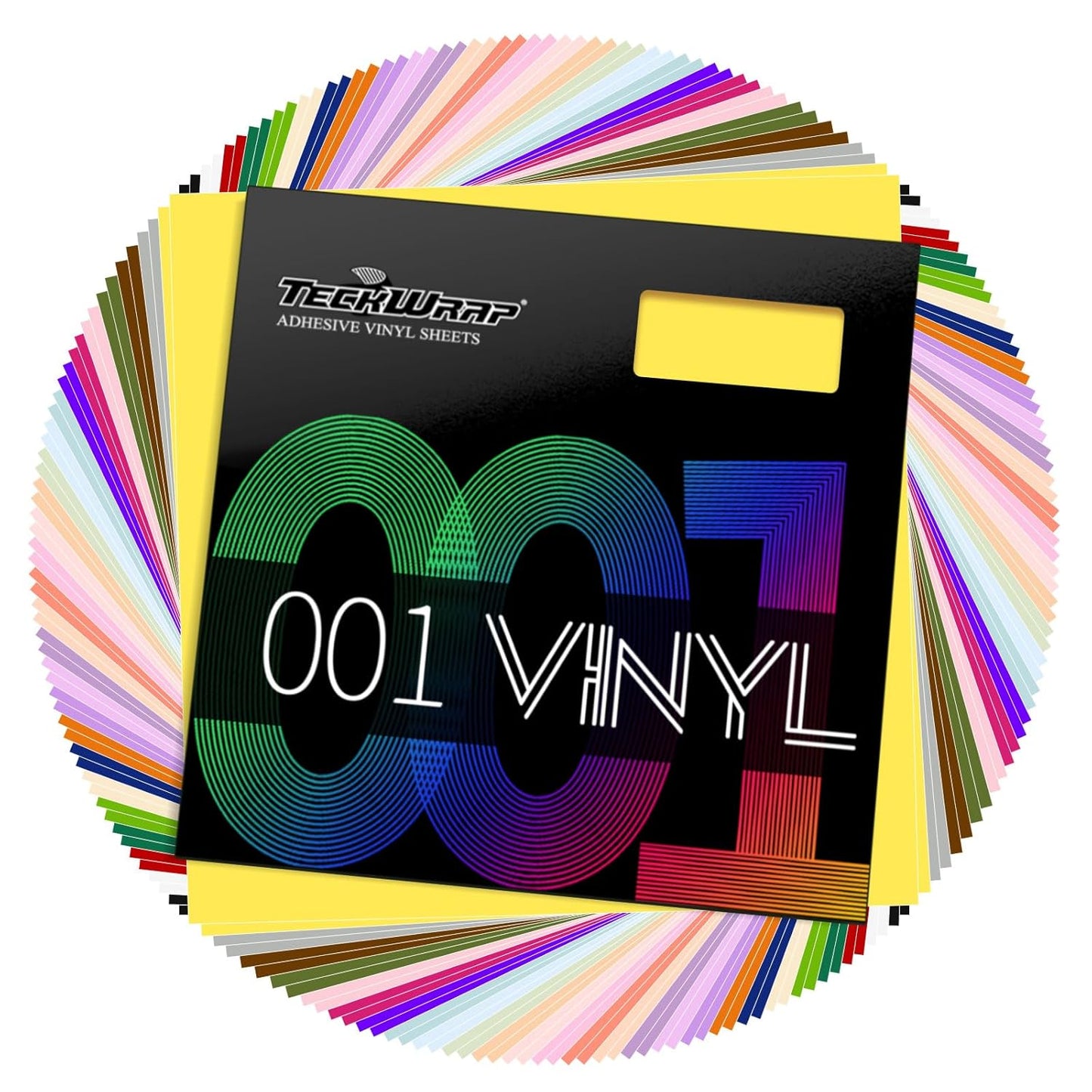 TECKWRAP Permanent Adhesive Vinyl Bundle for Crafting Needs
