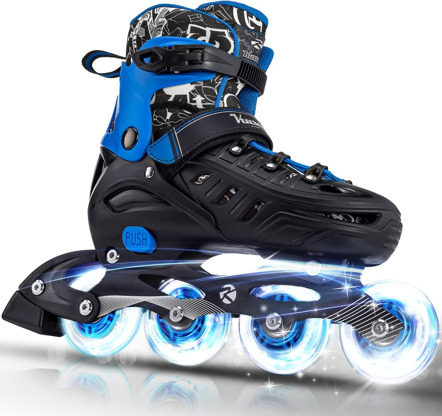 Inline Skates for Kids and Adults with Adjustable Sizes