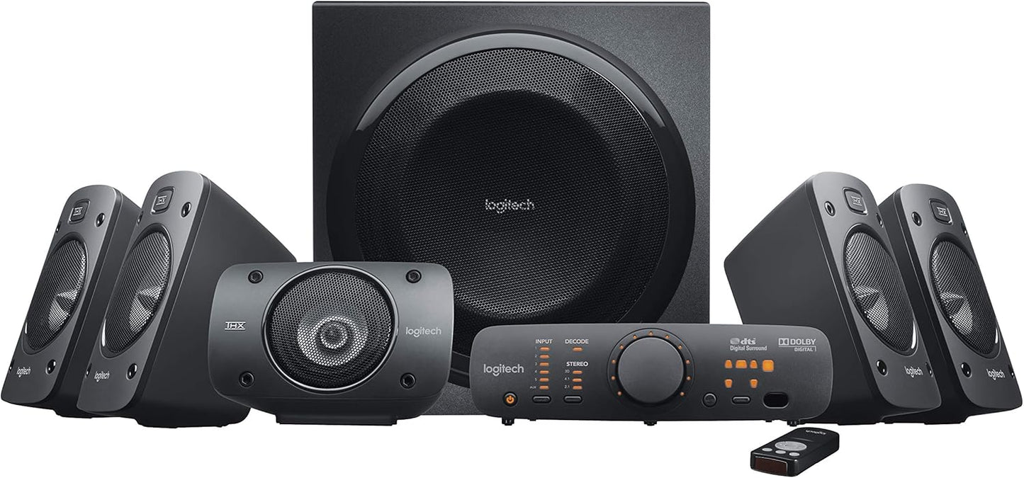 Immerse in 5.1 Surround Sound with Logitech Z906