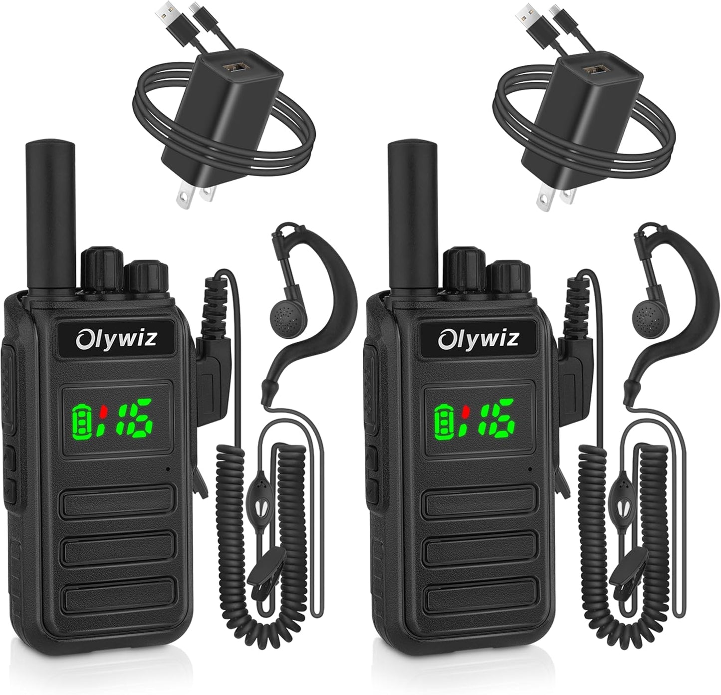 Walkie Talkies for Adults with Earpiece - Olywiz HTD825 Review