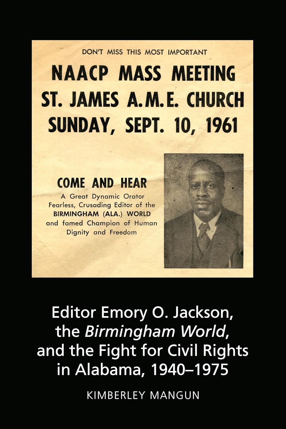 Editor Emory O. Jackson and the Fight for Civil Rights in Alabama