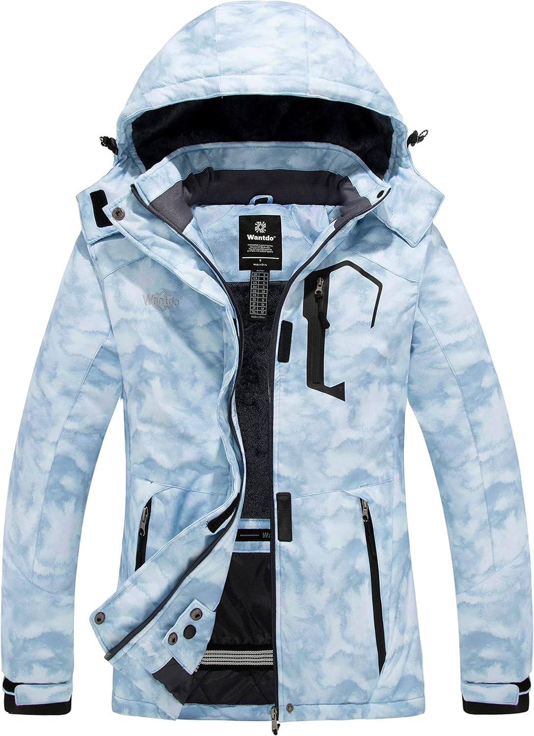 Stay Cozy & Dry in Wantdo Women's Ski Jacket