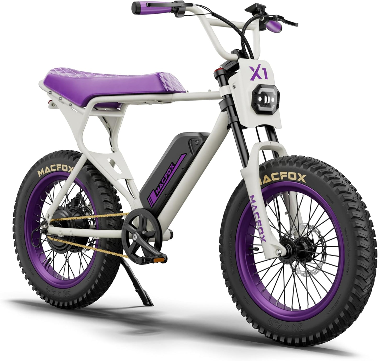 MACFOX X1S 2025 Ebikes for Adults: 750W Power, 25 MPH Speed
