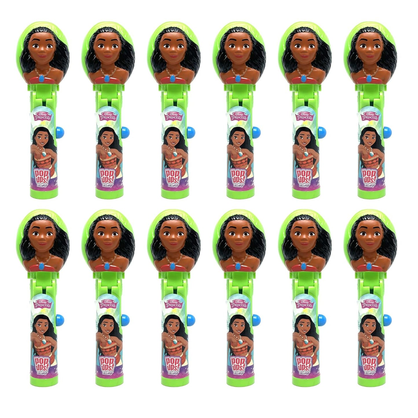 Moana Lollipop Holder Set of 12 | Perfect for Parties and Prizes