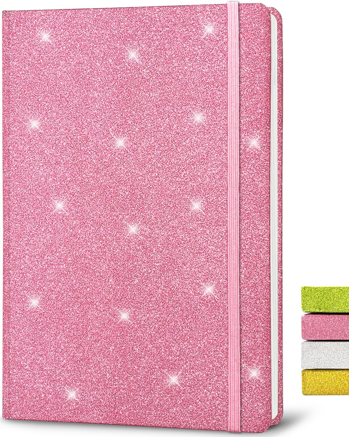 Sparkle in Style with Glitter Notebook