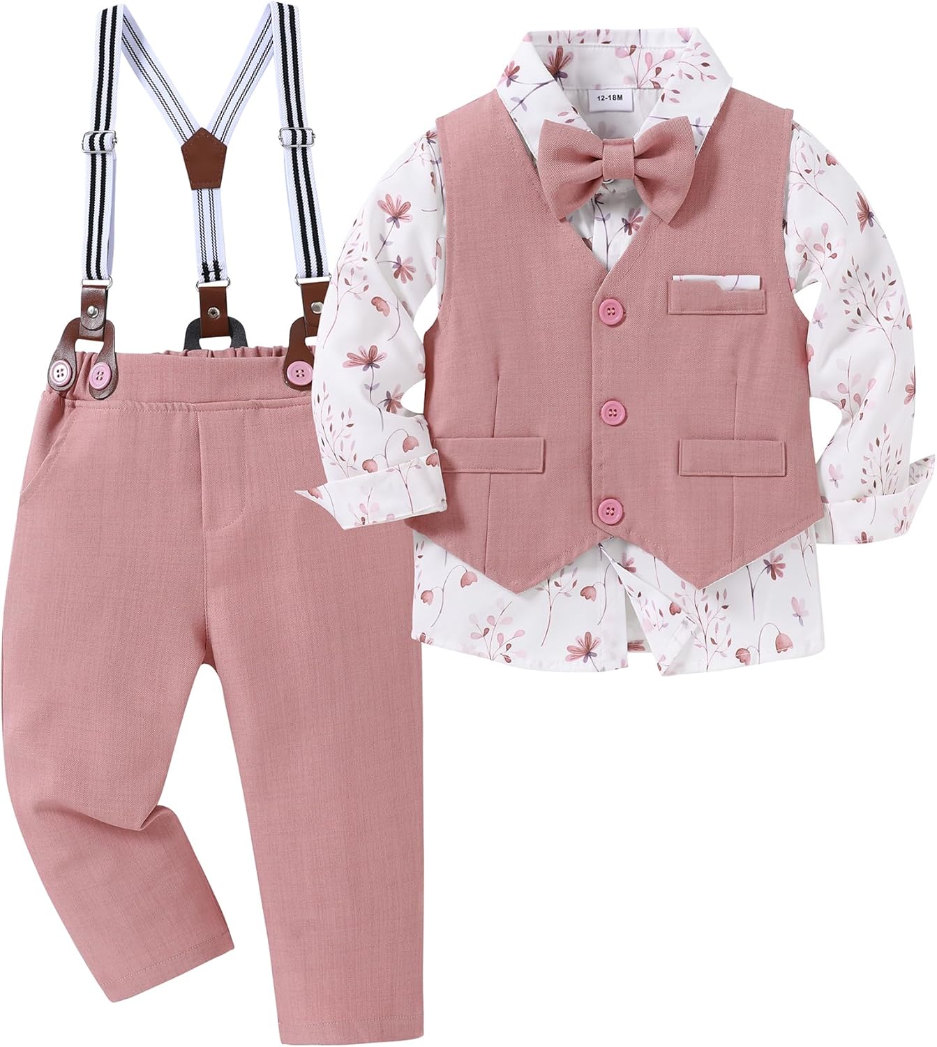 Toddler Baby Boy Clothes Suit for Weddings and Formal Events