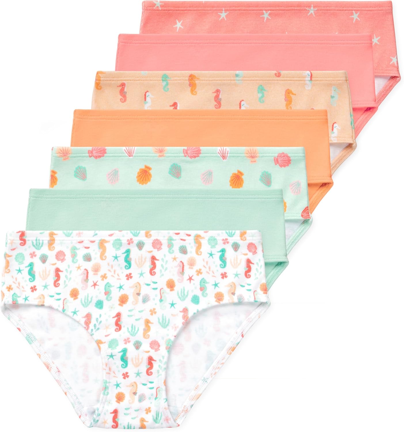 Lucky & Me Girls Organic Cotton Underwear Briefs 7 Pack Review