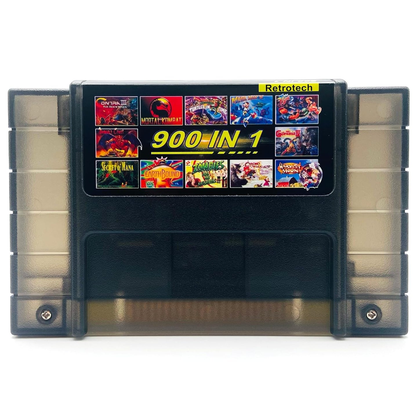 Retrotech 900 In 1 Game Cartridge for SNES - Ultimate Gaming