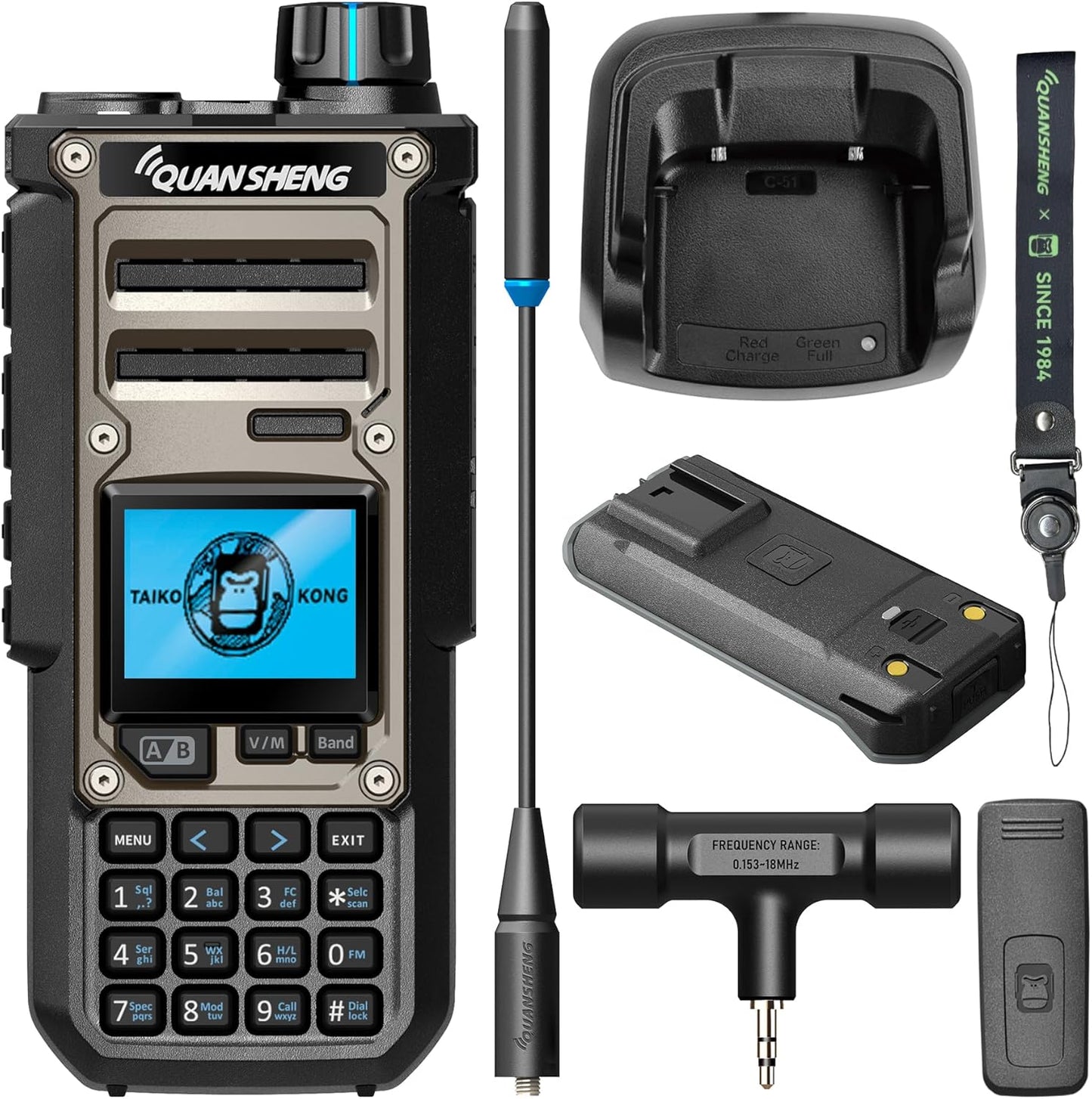 Quansheng TK11(8) Dual Band Ham Radio for Outdoor Adventures