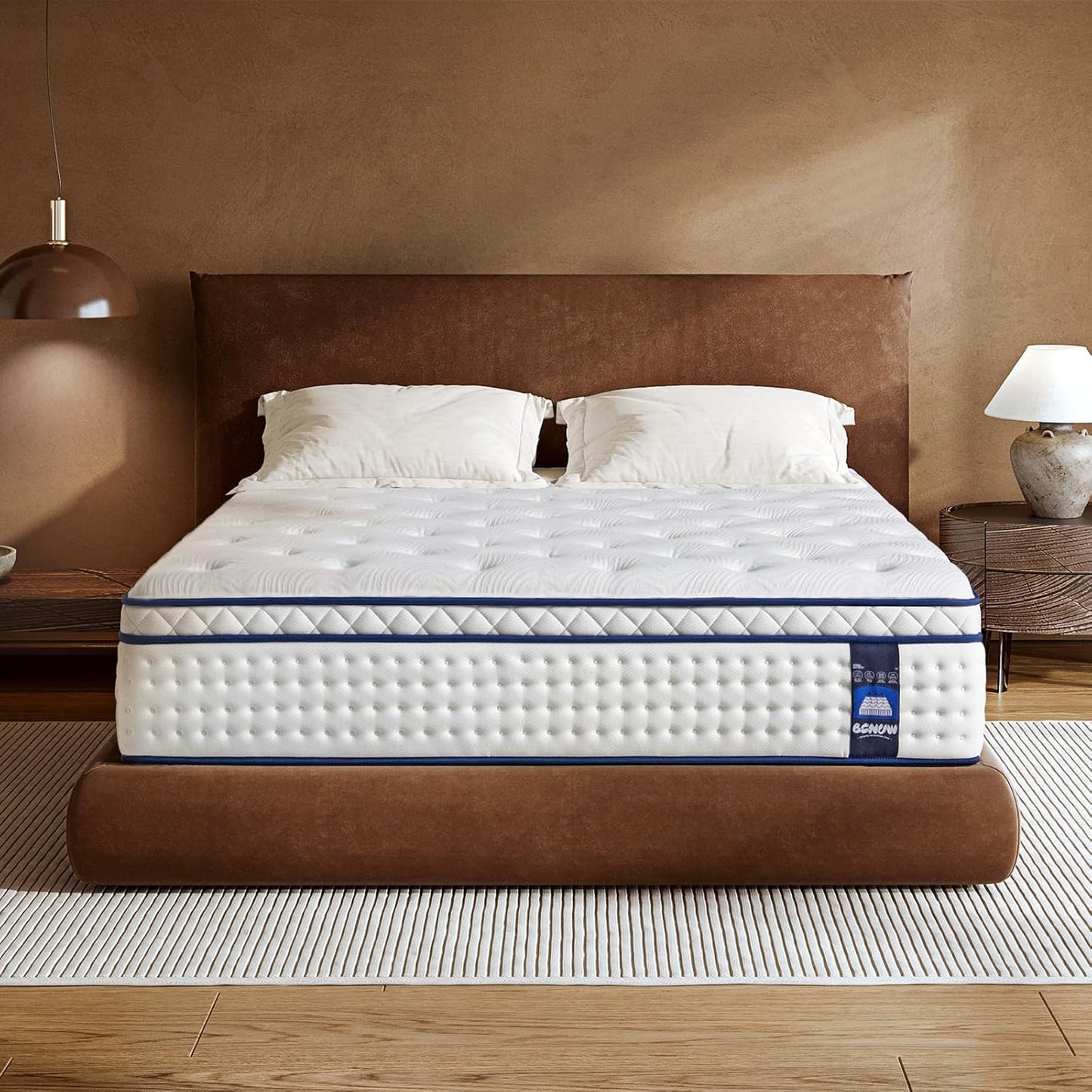 King Size Mattress 10 Inch with Multi-Layer Construction for Comfort
