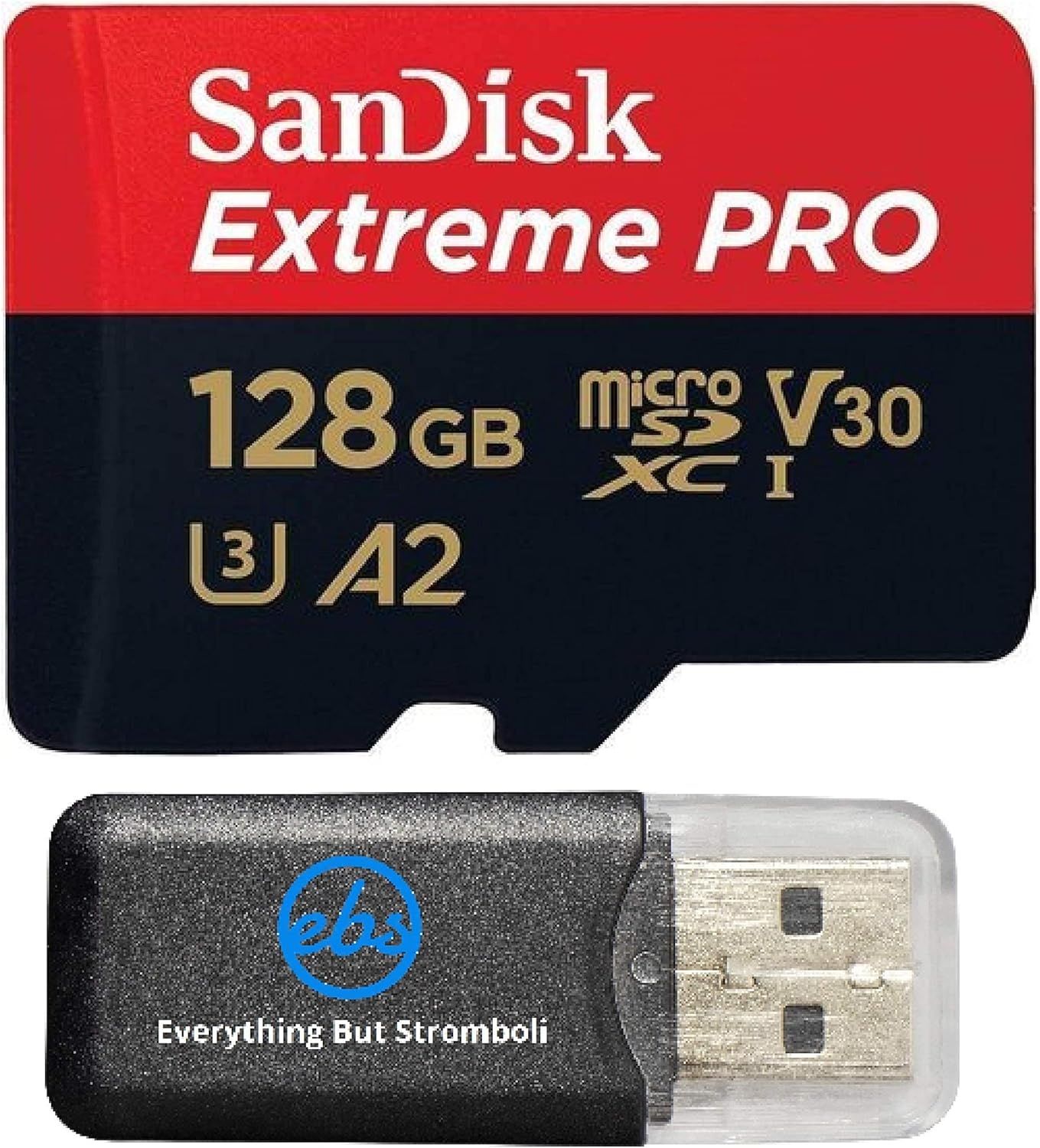 128GB Sandisk Micro SDXC - 4K UHS-I for Samsung Galaxy