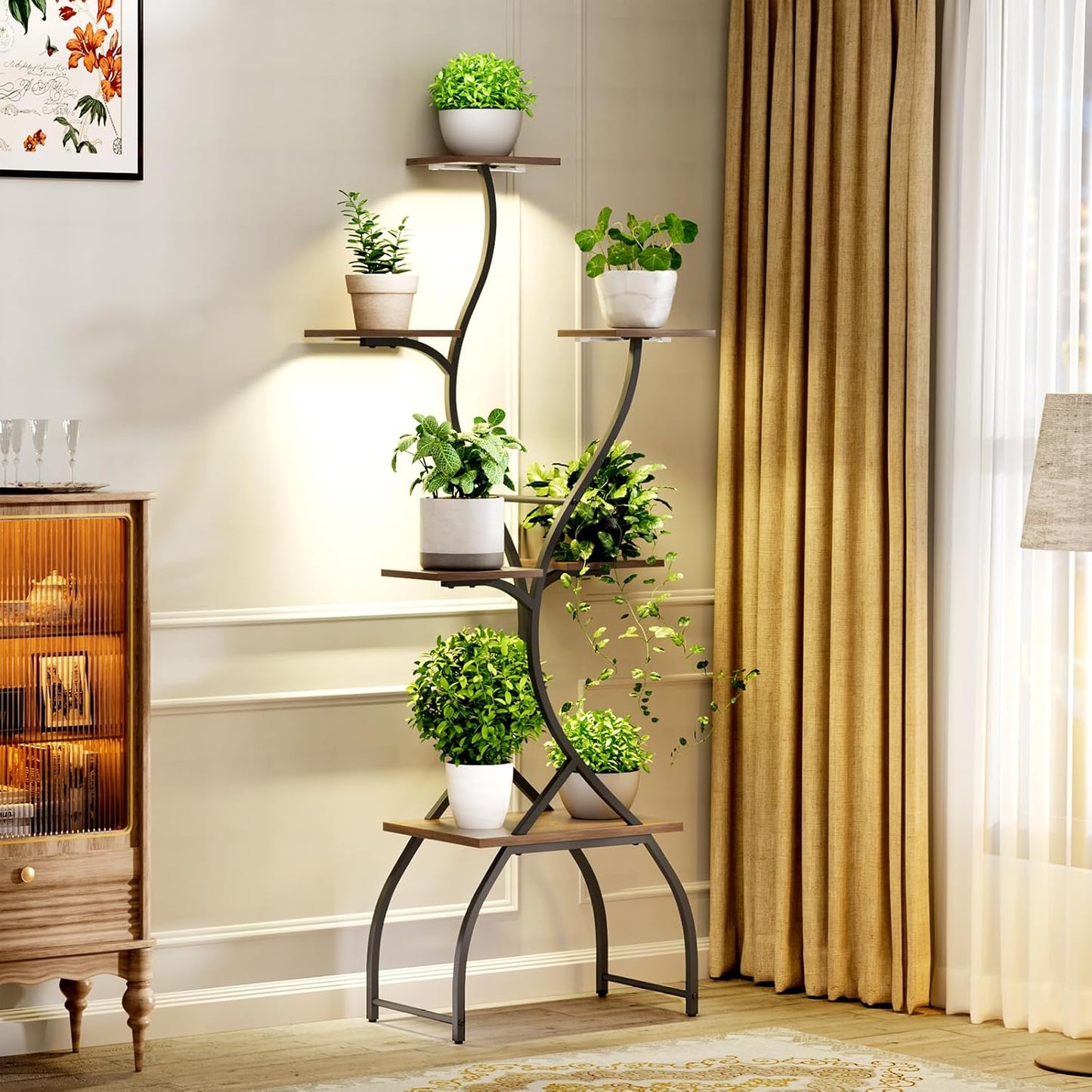 Plant Stand Indoor with Grow Lights for Beautiful Displays
