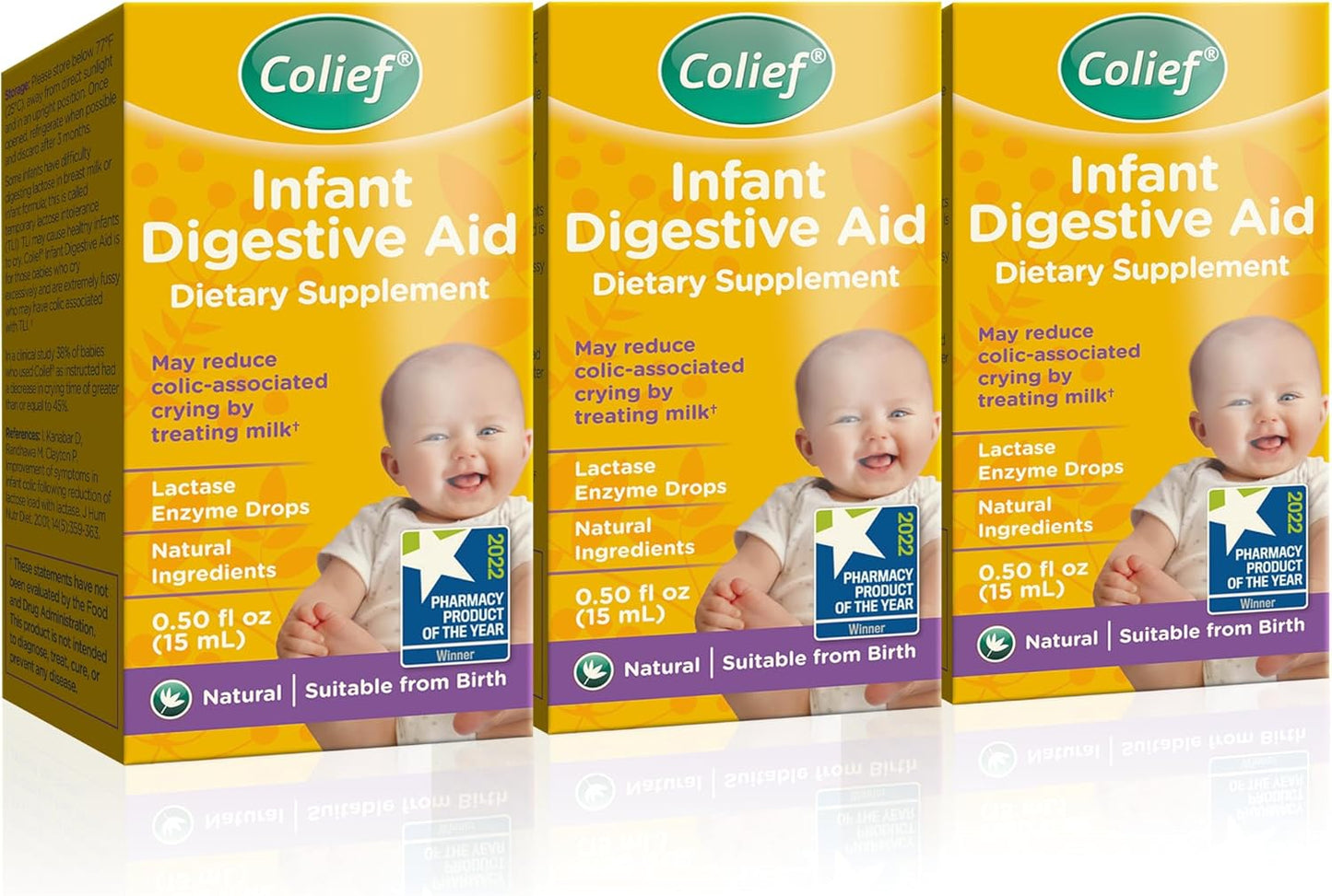 Colief Infant Digestive Aid: Gas Drops for Babies Relief