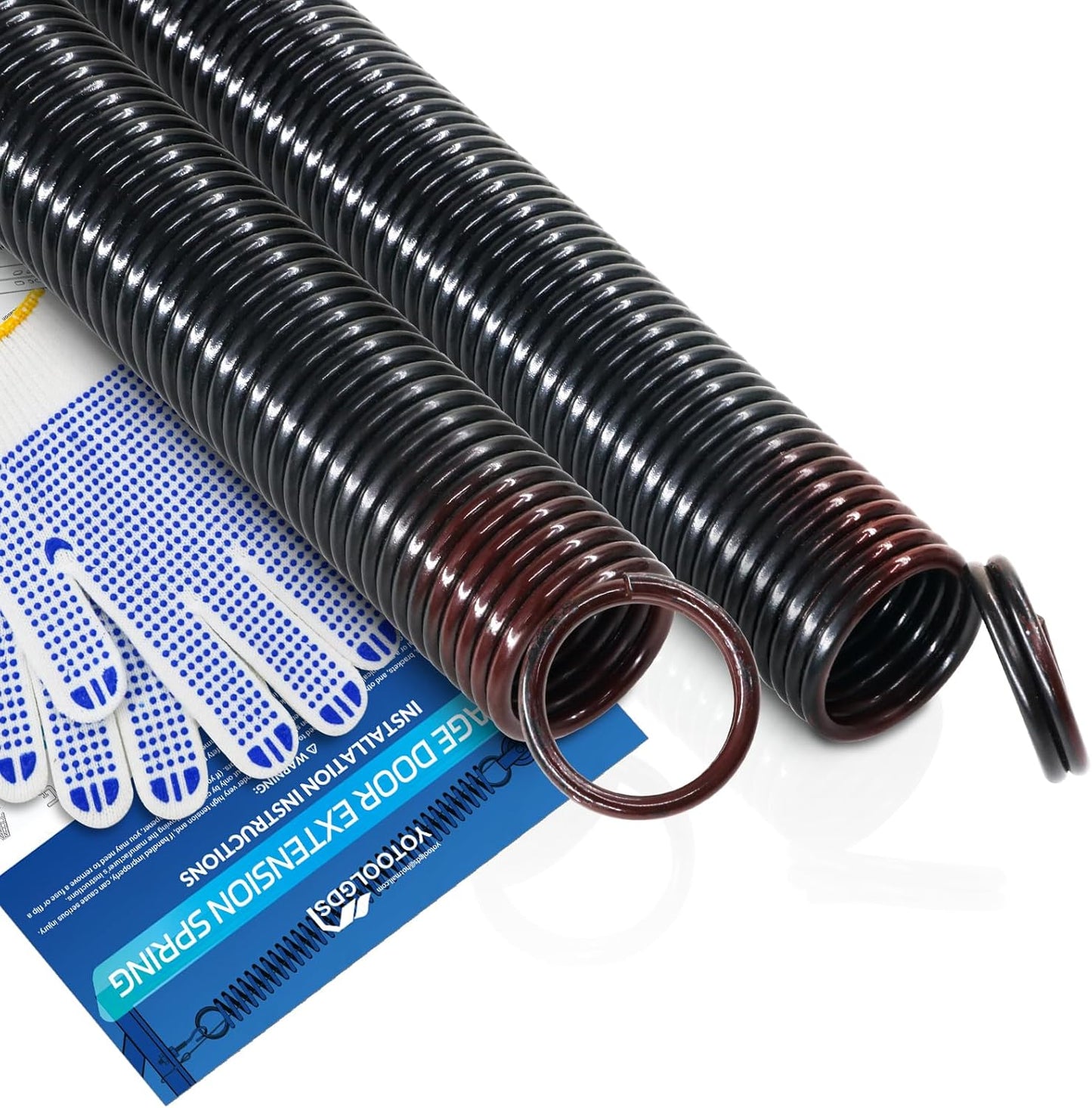 YOTOOLGDS 160 lbs Heavy Duty Garage Door Extension Springs