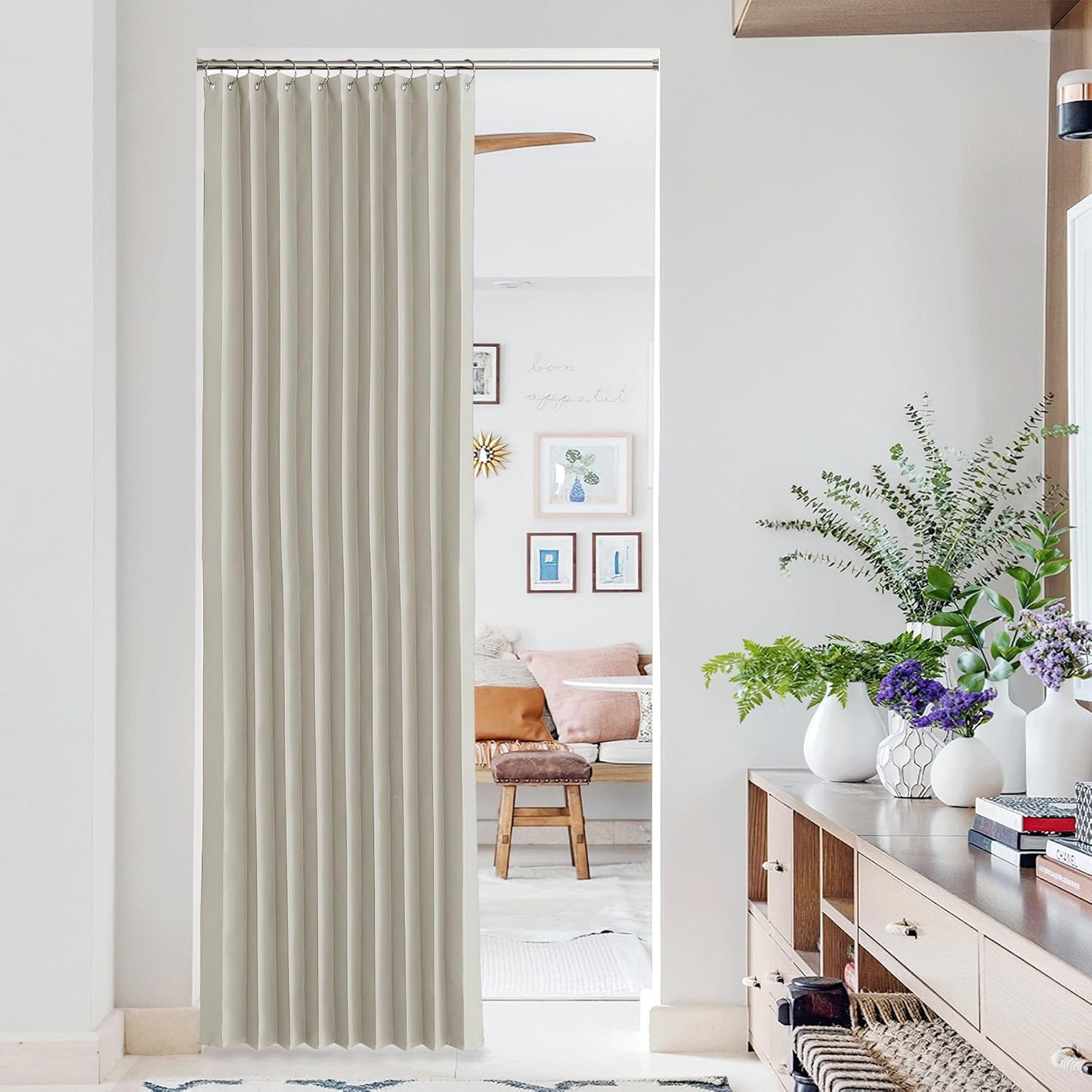 NICETOWN Room Divider Curtains for Bedroom and Living Room