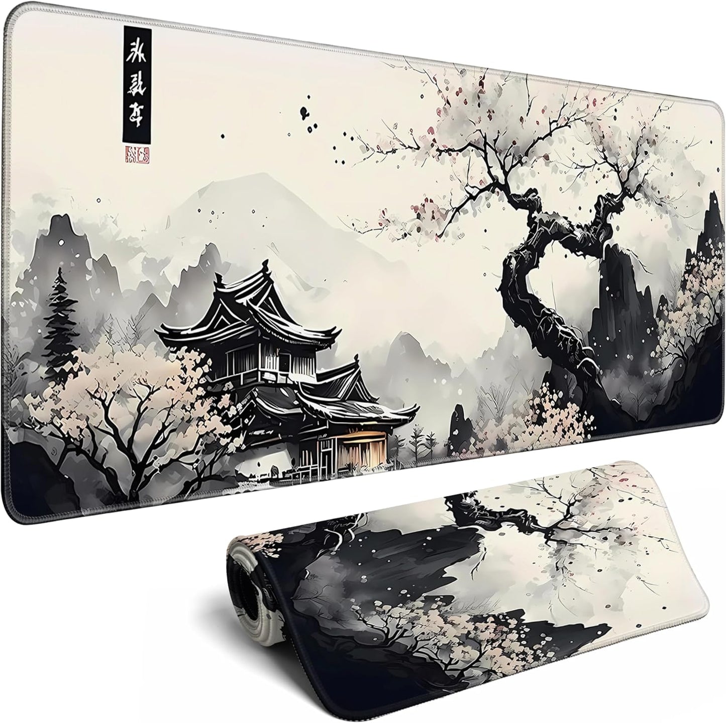 Cherry Blossom XL Desk Mat - Enhance Your Workspace!