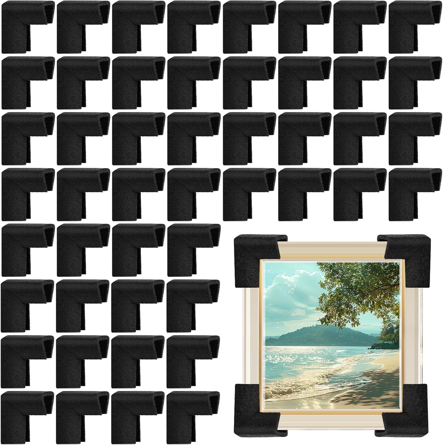 48 Pcs Foam Corner Protectors for Safe Shipping and Moving