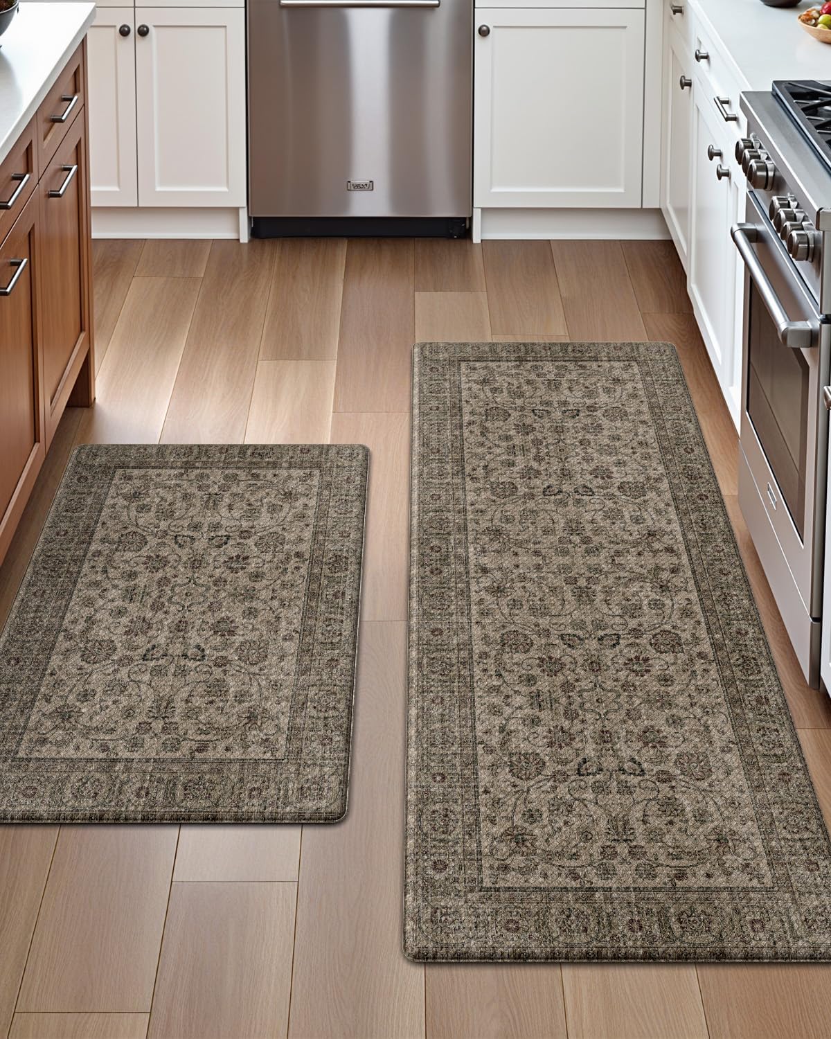 DEXI Kitchen Mats for Floor Cushioned Anti Fatigue Comfort Set