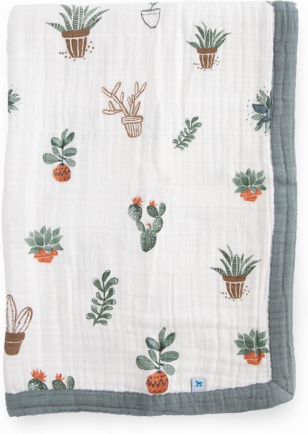 Little Unicorn Newborn Receiving Quilt - Ultra-Soft Muslin Fabric