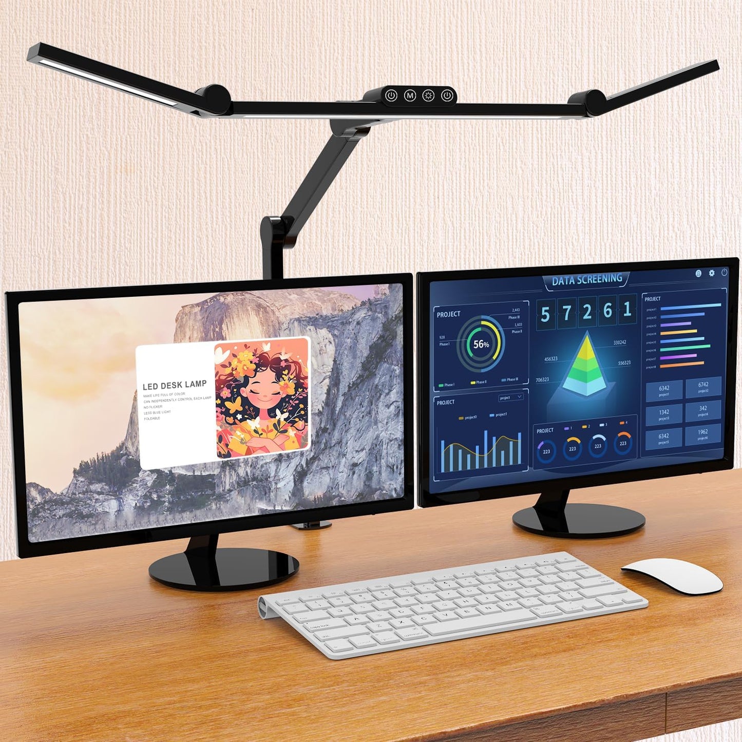 Ultra Bright Architect Desk Lamp - Auto Dimming!