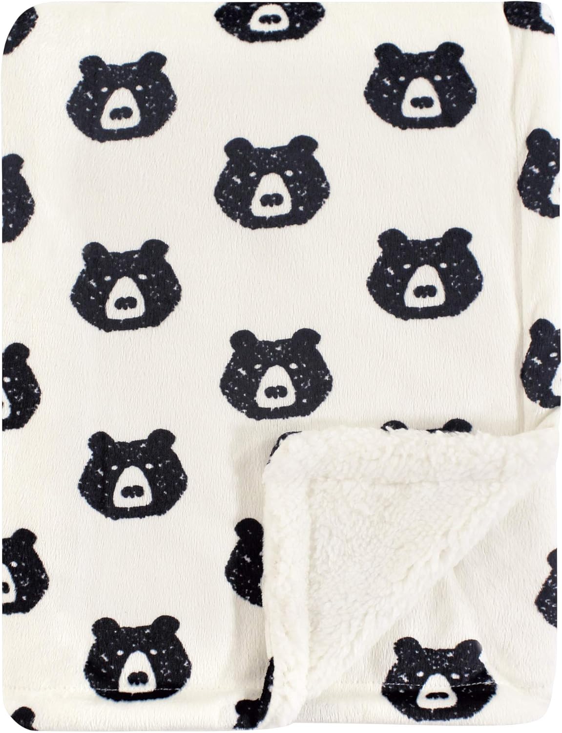 Cozy Bear Sherpa Blanket by Yoga Sprout