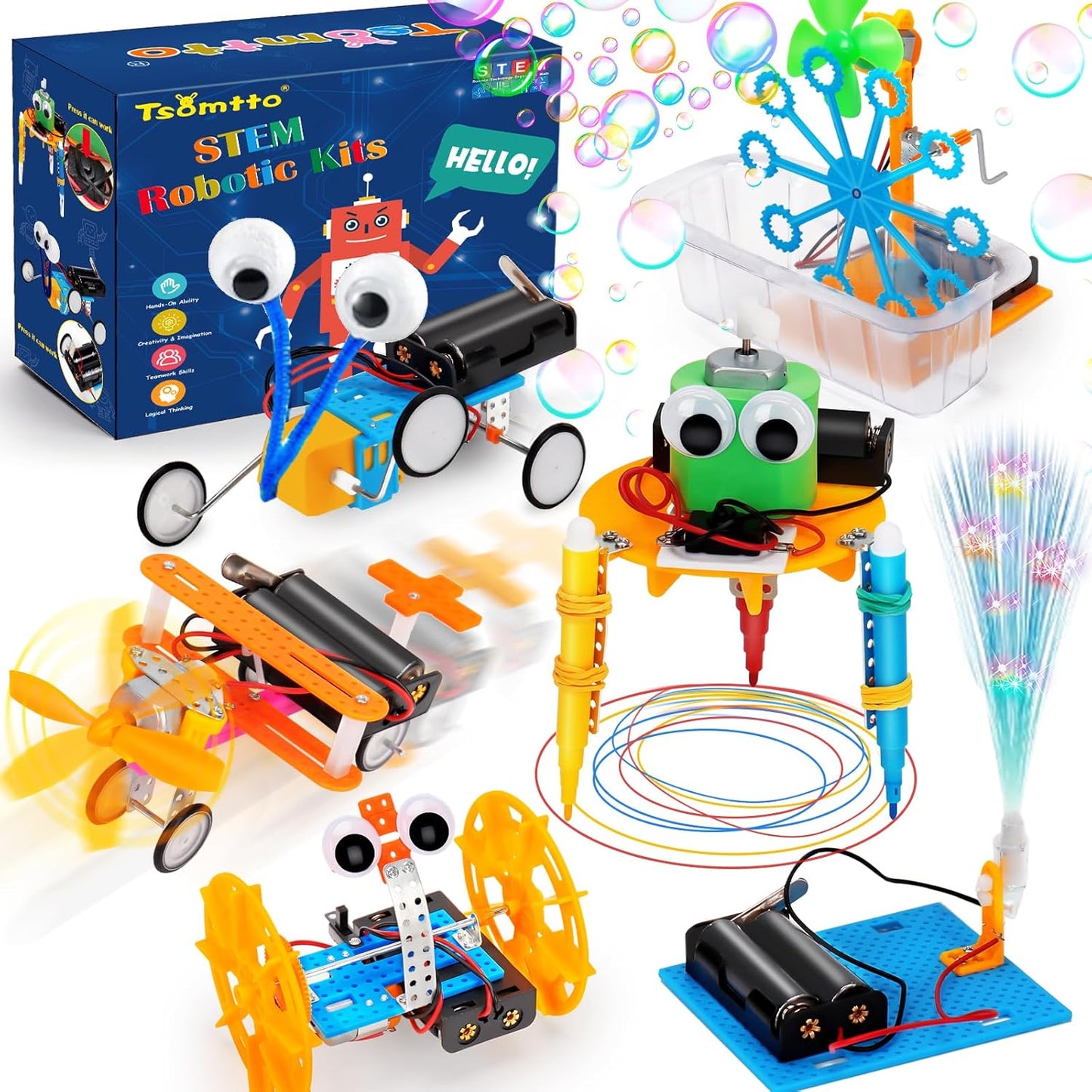 STEM Robotics Kit - Build, Learn, Play!